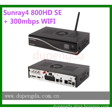 SIM A8p&2.10 Sunray Sr4 800se Sr4 with Triple Tuner HD Satellite Receiver